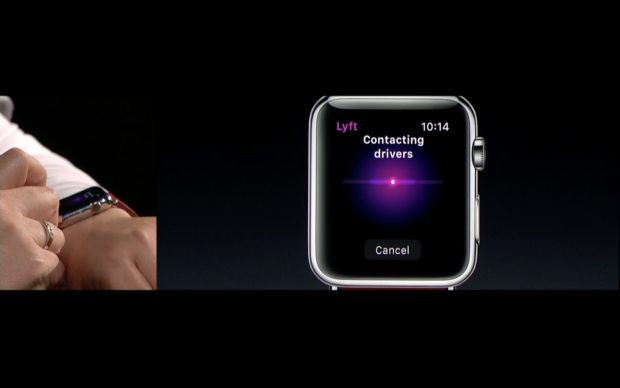Apple zeigt WatchOS 3. (Screenshot: Golem.de)